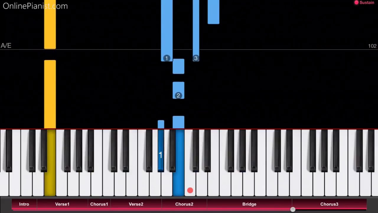 California - The OC theme song - Easy Piano Tutorial