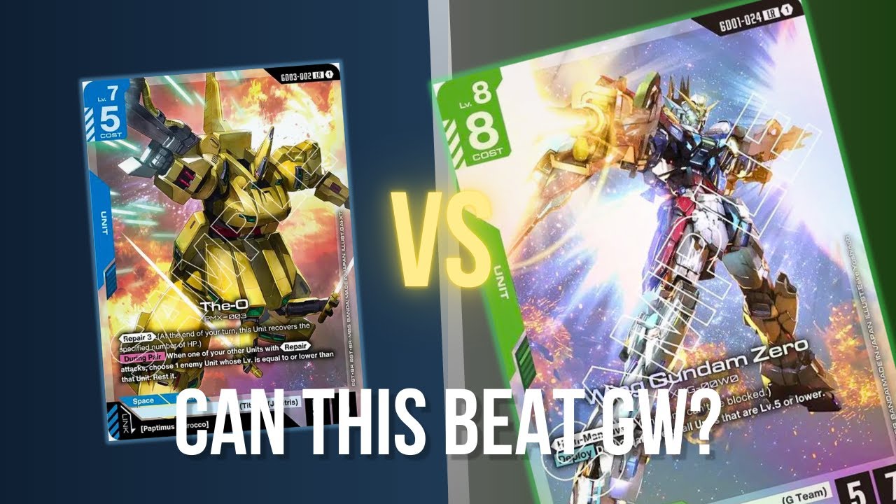 Сможет ли BW The-O победить GW Ramp? | Gundam TCG