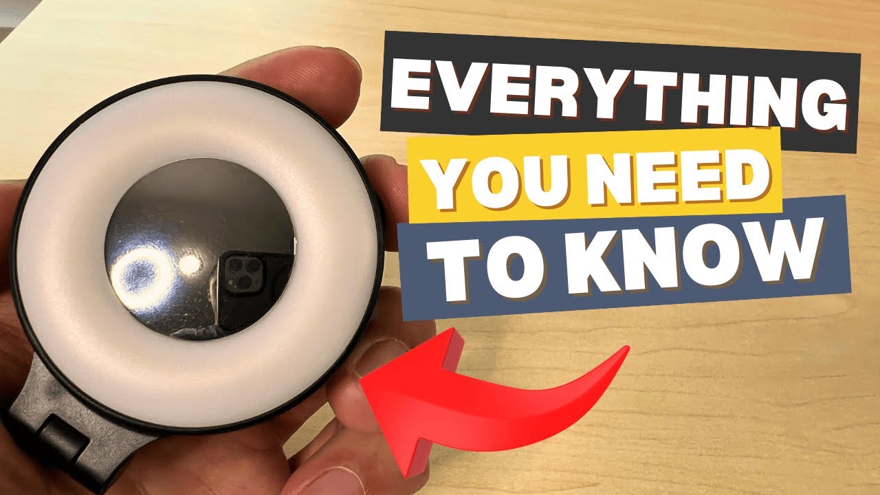 Magnetic LED Fill Light Review - Is This the Best MagSafe Selfie Light?
