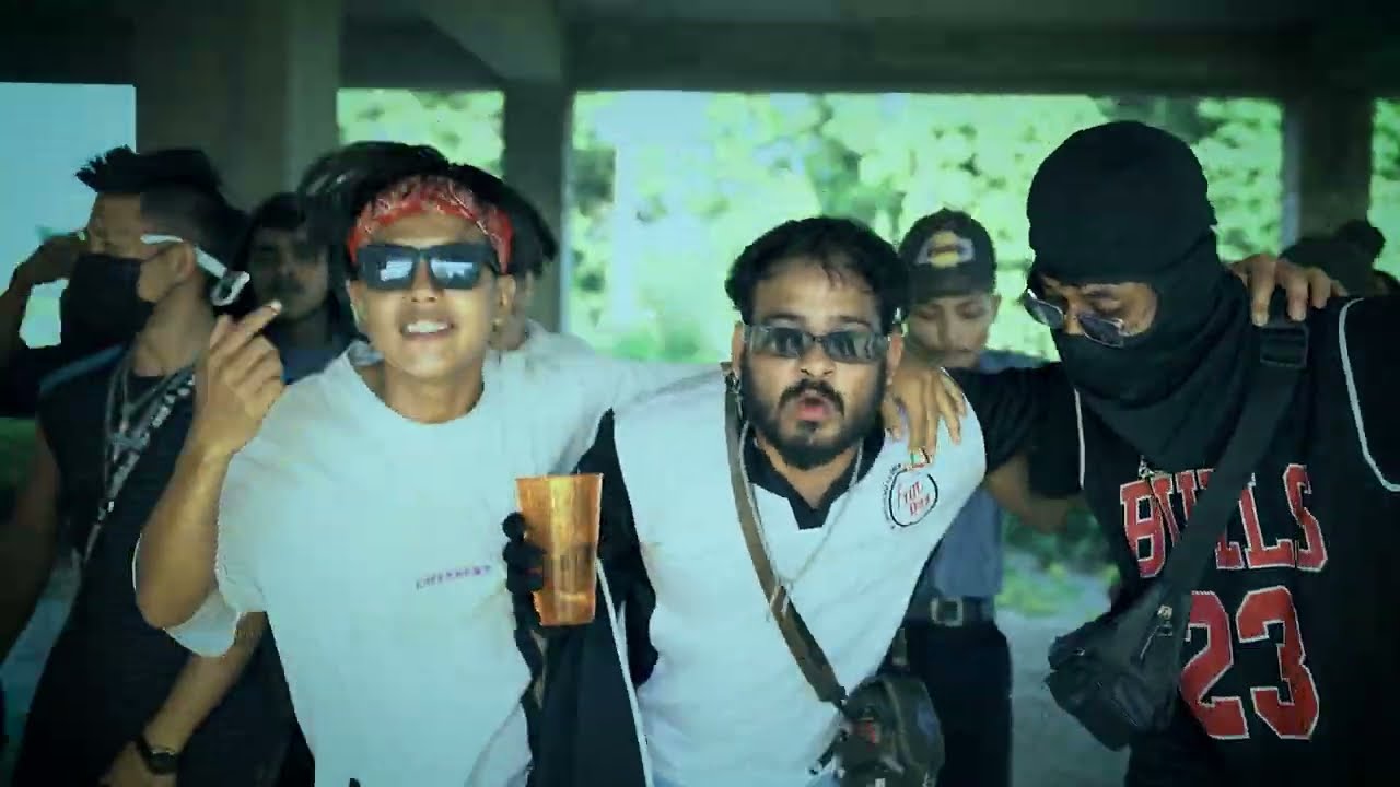 HOS GAR K BOLXAS !! NAUGHTY BUDDHA !! OFFICIAL  MUSIC VIDEO #drill !! gang