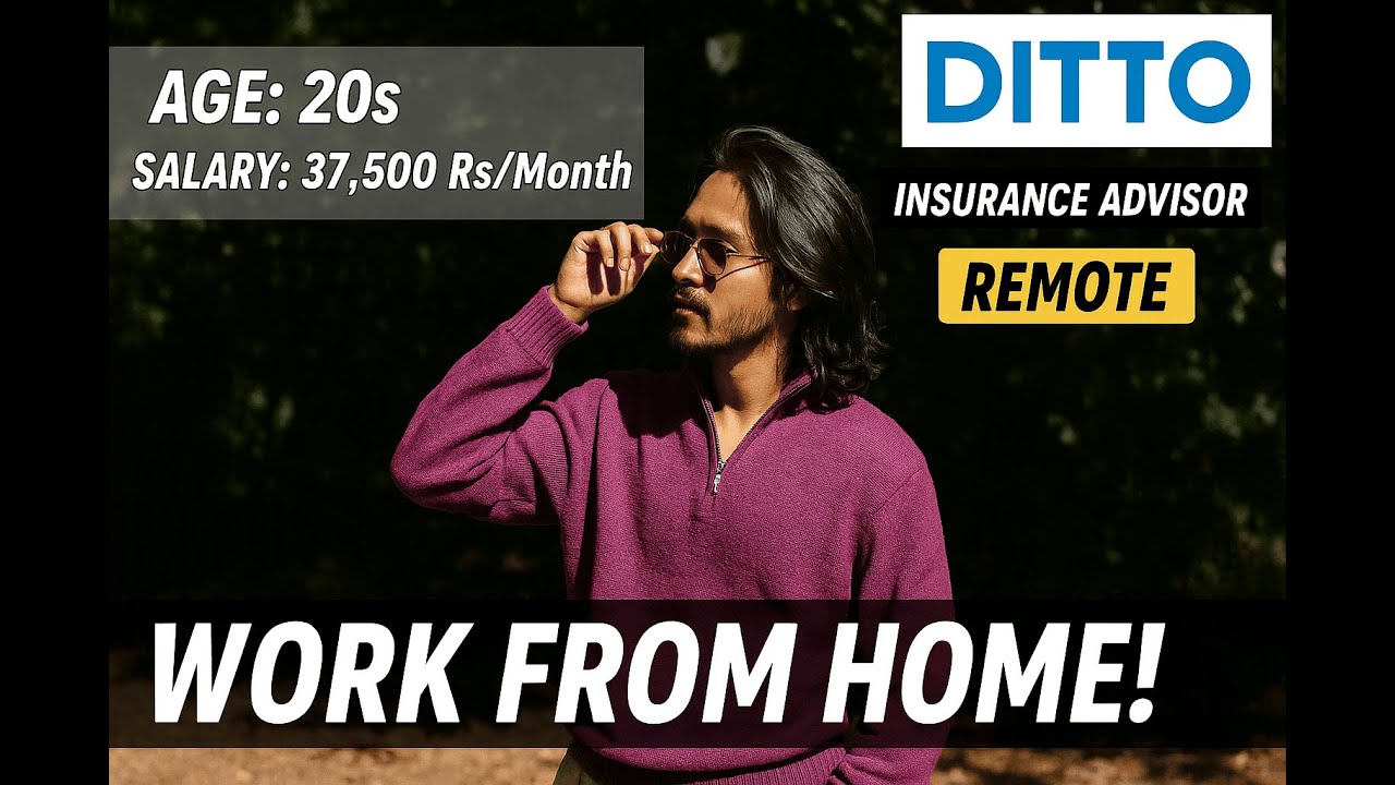 Work From Home Job at Ditto Insurance| ₹37,500/Month| How to Get ₹4.5LPA Remote Job | Interview Tips