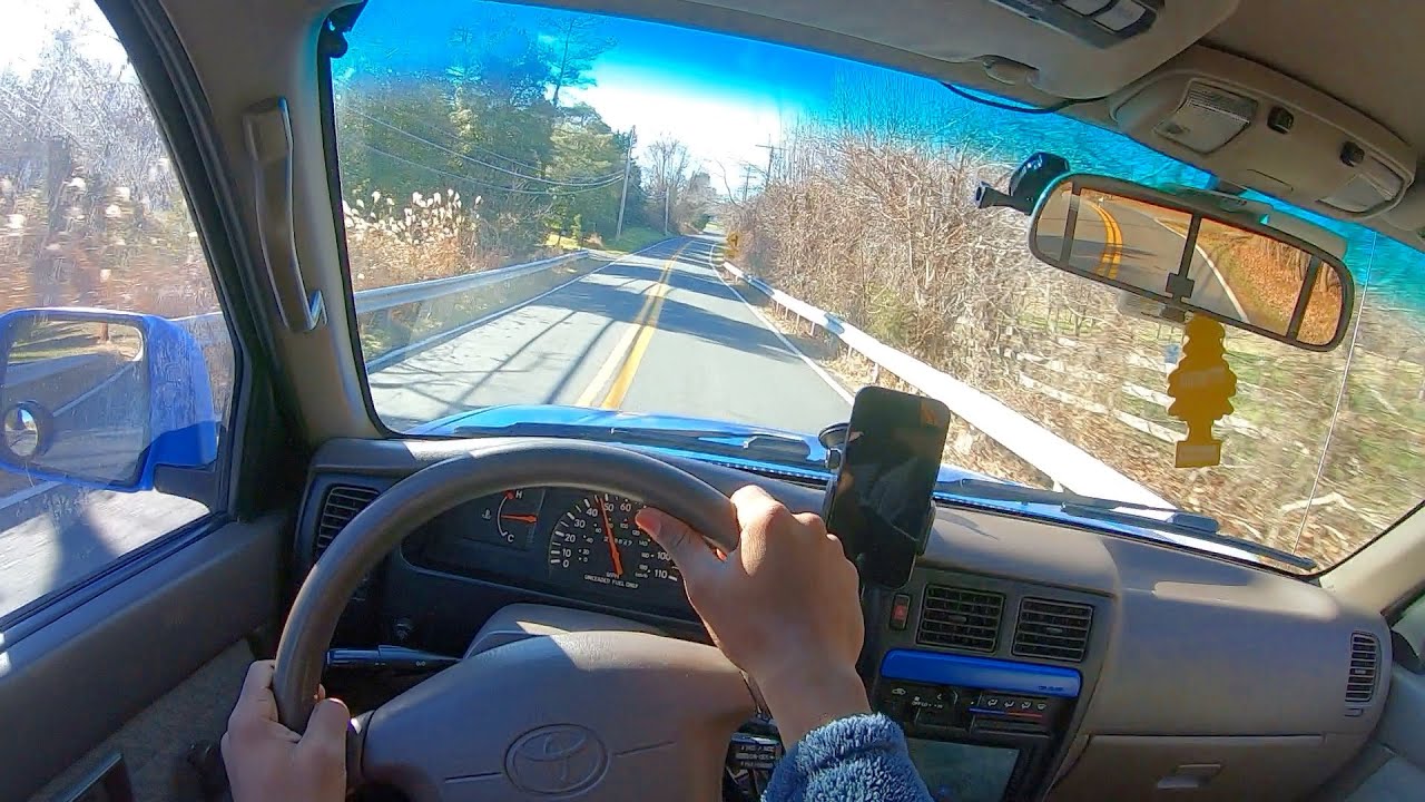 1997 Toyota Tacoma 5 Speed Fall Drive, Car Spotting & Road Rage! (POV)
