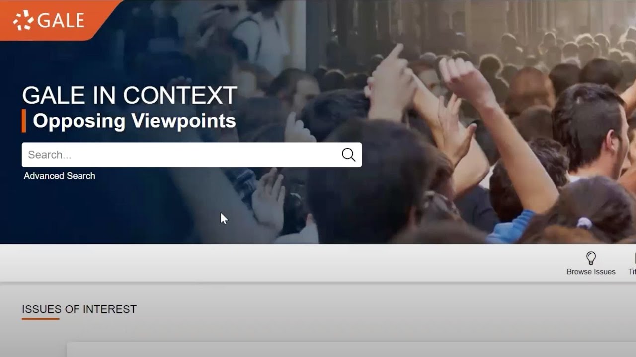 Using the Opposing Viewpoints in Context Database