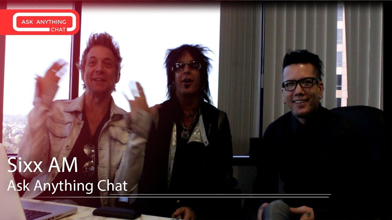 Sixx:A.M. Answers Fan Questions on Sixx Sense - Ask Anything Chat w/ Nikki Sixx ‌‌ - AskAnythingChat