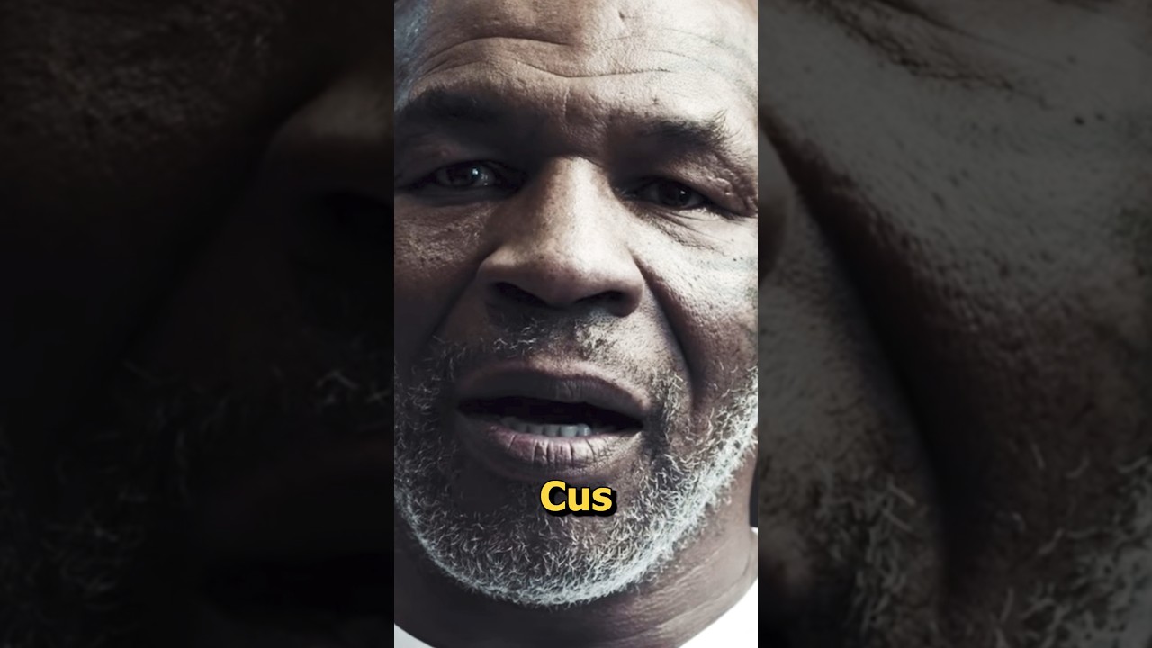 Mike Tyson emotional about father figure #shorts