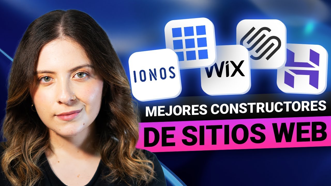 ¡El mejor constructor de sitios web para 2026! | ¡Wix/ Hostinger/ Squarespace/ IONOS/ Bluehost!