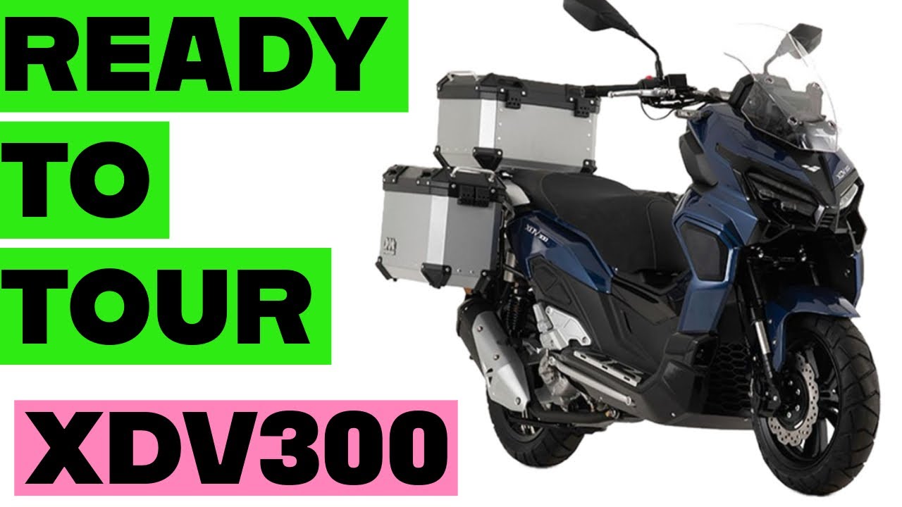 A big Scooter to tour the world on! The Lexmoto XDV 300 Review