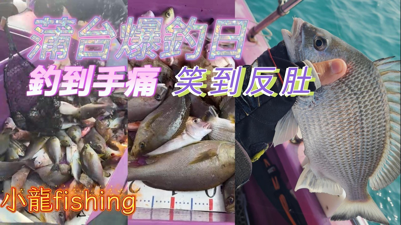 [#269]蒲台大爆釣!密手到隊友又手痛又笑到肚痛!
