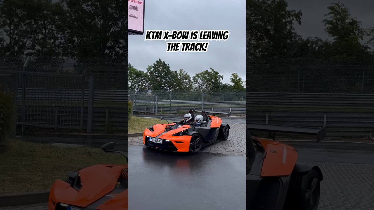 KTM X-Bow Is Leaving The Track! 🚀🏎️