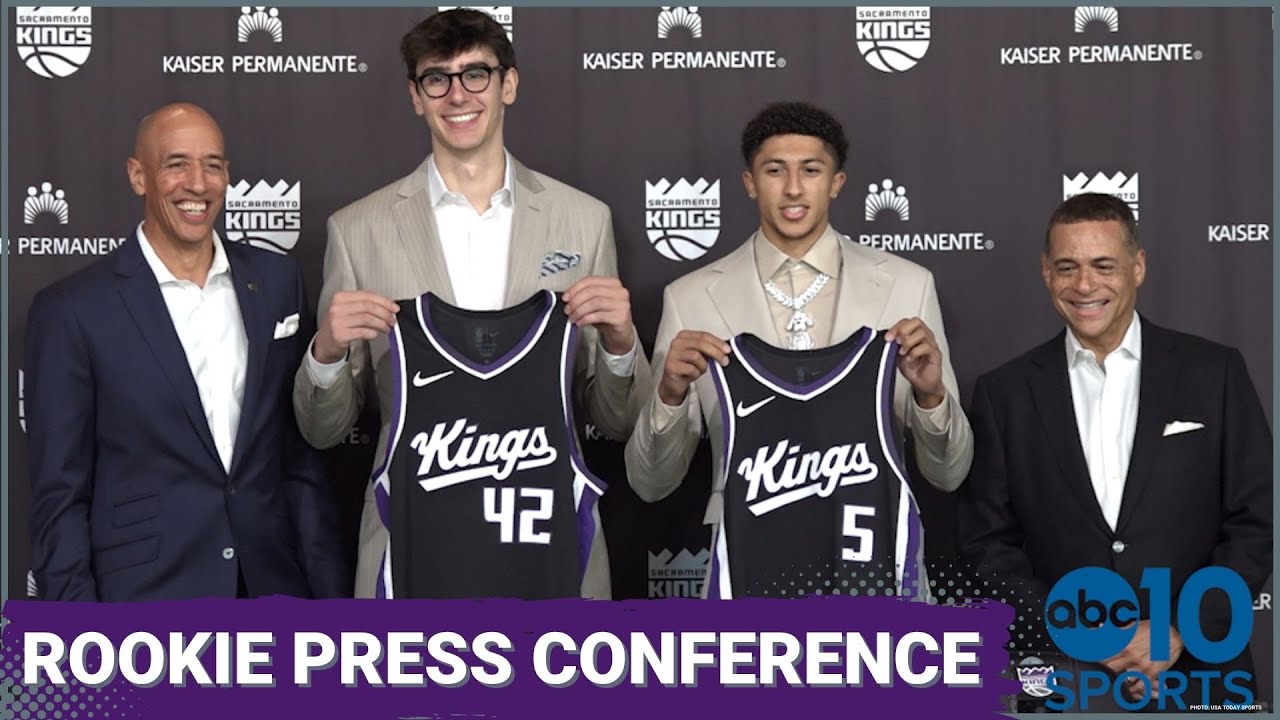 Sacramento Kings Rookies Nique Clifford, Maxime Raynaud Full Press Conference