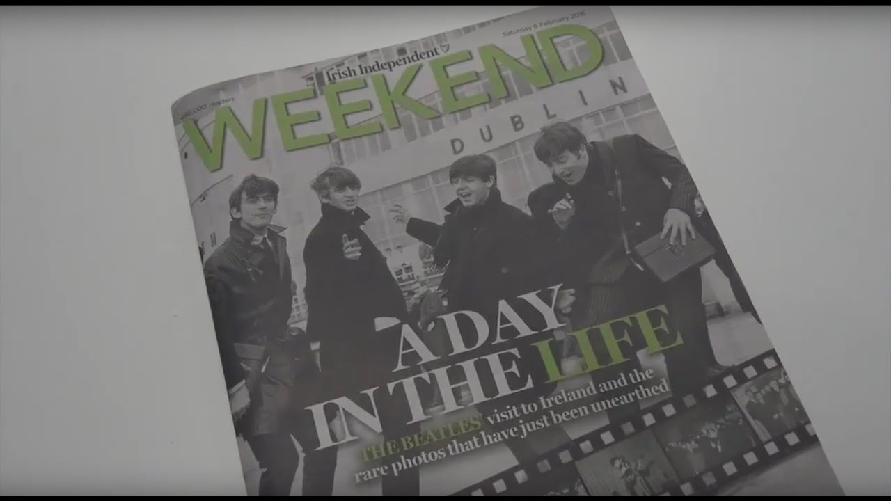 Unseen Beatles Photos from 1963:Weekend Magazine