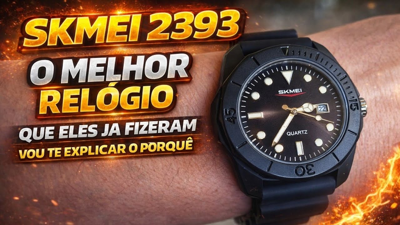 Skmei 2393 não acredito que eles fizeram isso