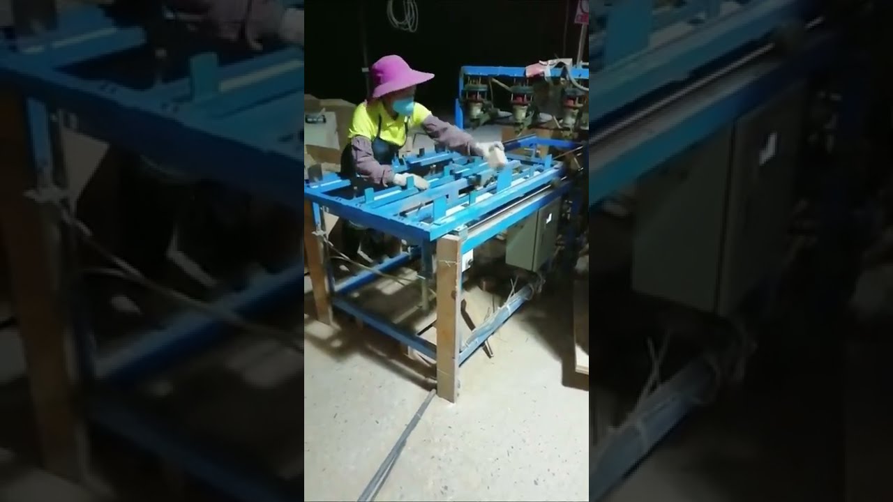 wood pallet block nailing machine of lower cost with high efficiency