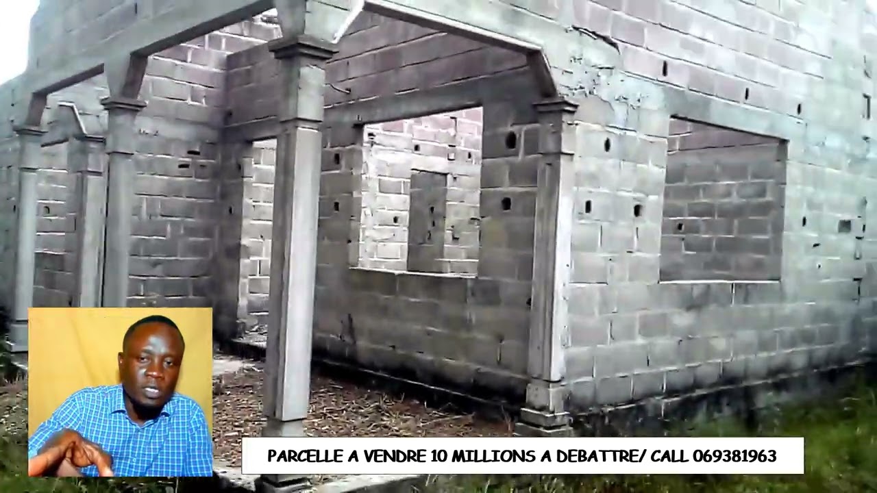 OPPORTUNITE IMMOBILIERE A MADIBOU BRAZZAVILLE 10MILLIONS A DEBATTRE PARCELLE ET MAISON A VENDRE