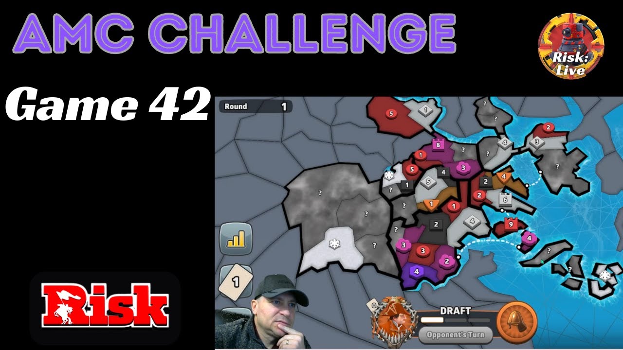 All Maps Cap Challenge Game 42 | Boston Progressive Caps | Risk #amcchallenge