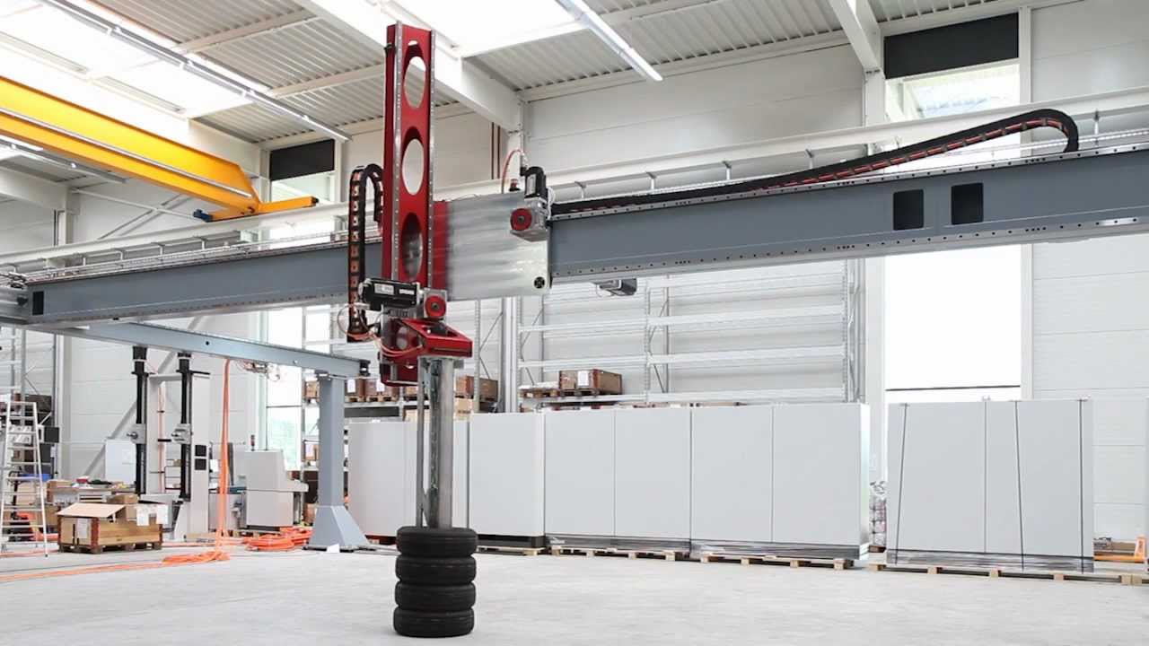 Güdel - Sorting and Palletising of Tires