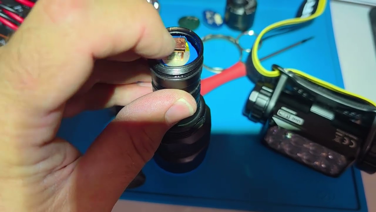 Nitecore TM9K 2020 version disassemble and repair