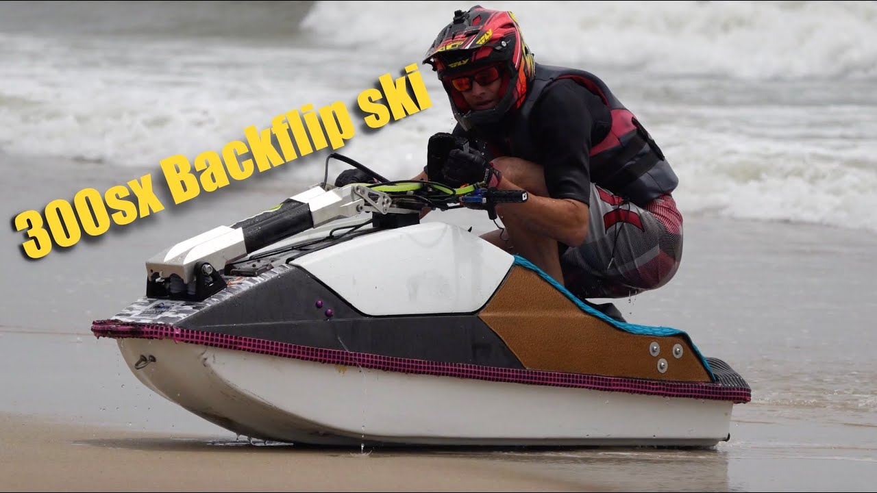 Budget backflip jet ski (300sx)  4k