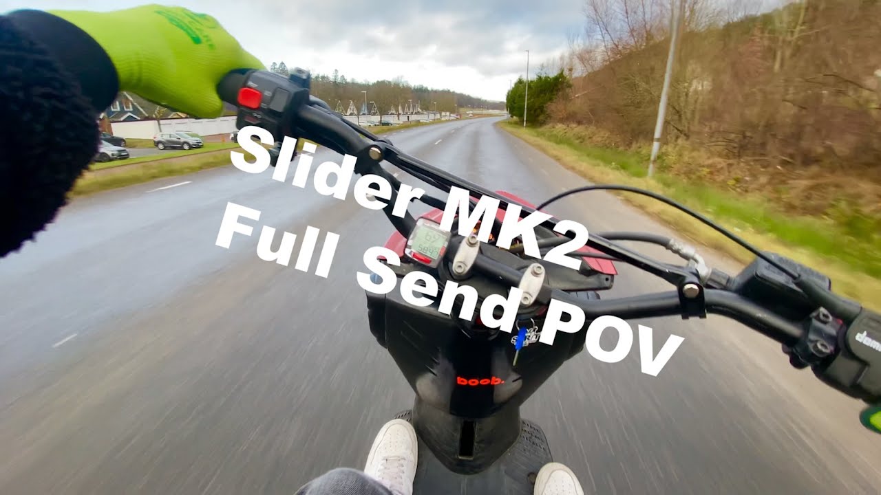 Yamaha Slider 50mk2 | Full Send Pov | Ale Stunt Crew