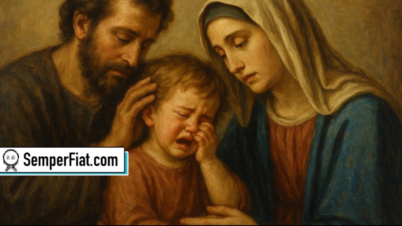 &iquest;La Virgen y San Jos&eacute; habr&aacute;n nalgeado al Ni&ntilde;o Dios?