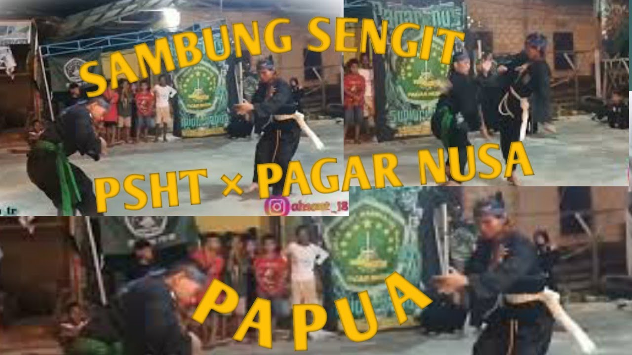 SAMBUNG SENGIT||PSHT VS PAGAR NUSA||SUPIORI-PAPUA