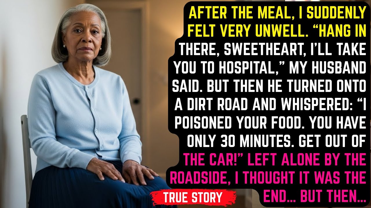He Said “Hospital” Then Drove to a Dirt Road: “I Poisoned You. 30 Minutes. Get Out.