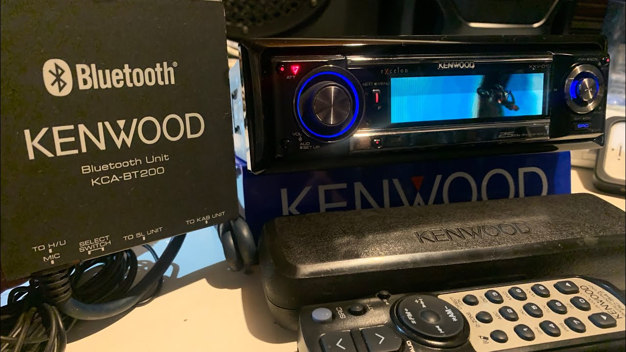 CD Player Kenwood Excelon XXV-01D 25th Anniversary + KCA-BT200 (2005)