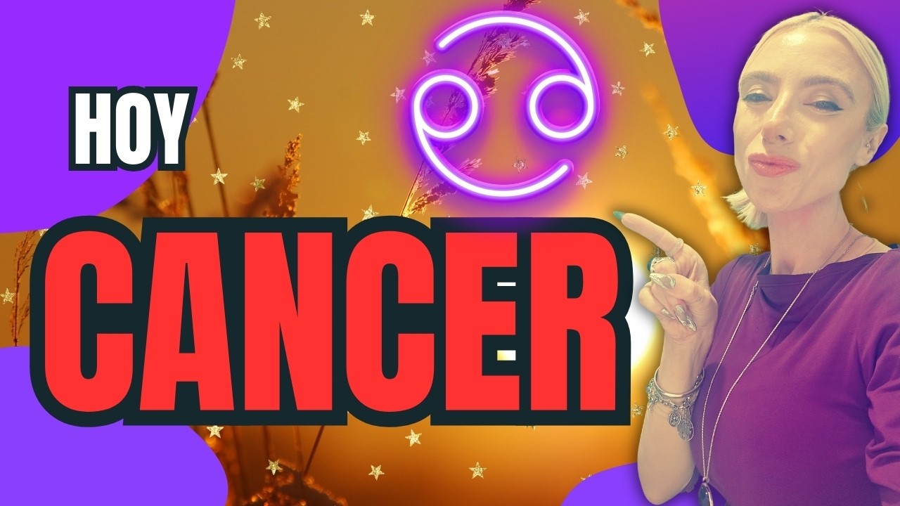 CANCER ALGUIEN NO TE DEJA ESCAPAR! PODEROSA AFIRMACION QUE DECRETA TU EXITO ES ESTA!!!