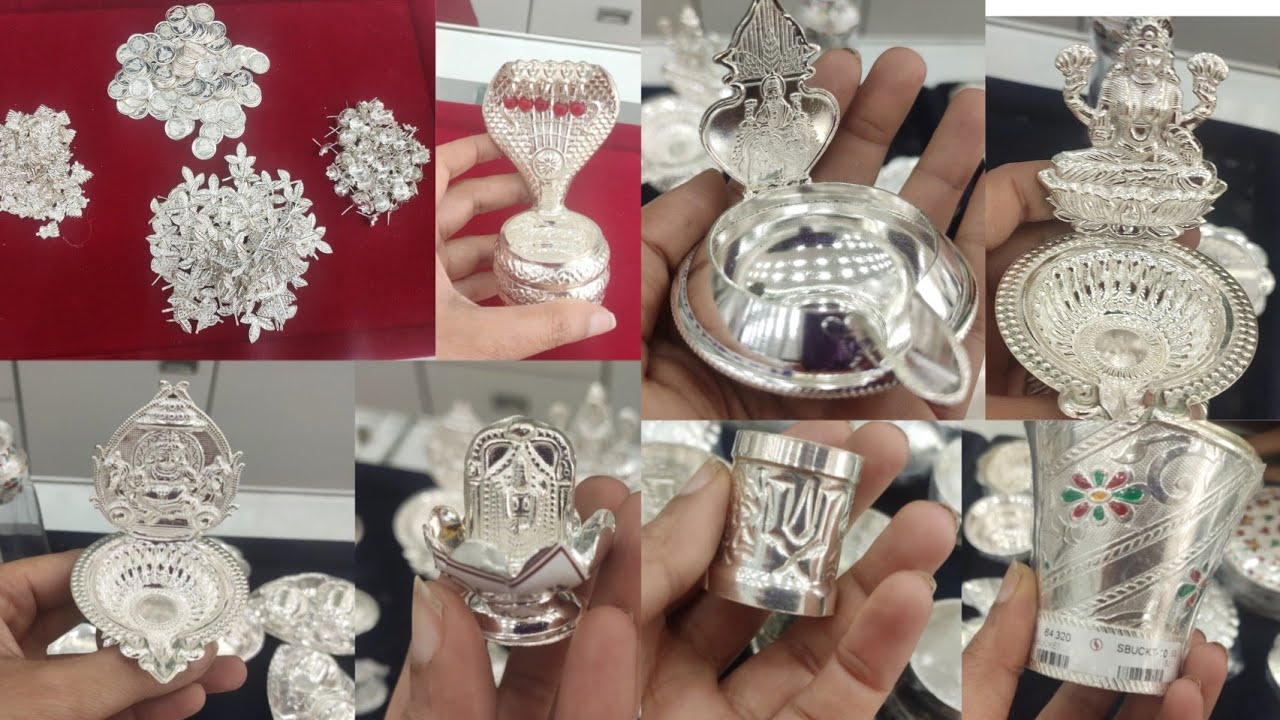 RS.3 less per Gram wholesale Prices Silver Idols Vilaku Jewellery Collection Direct Manufacture