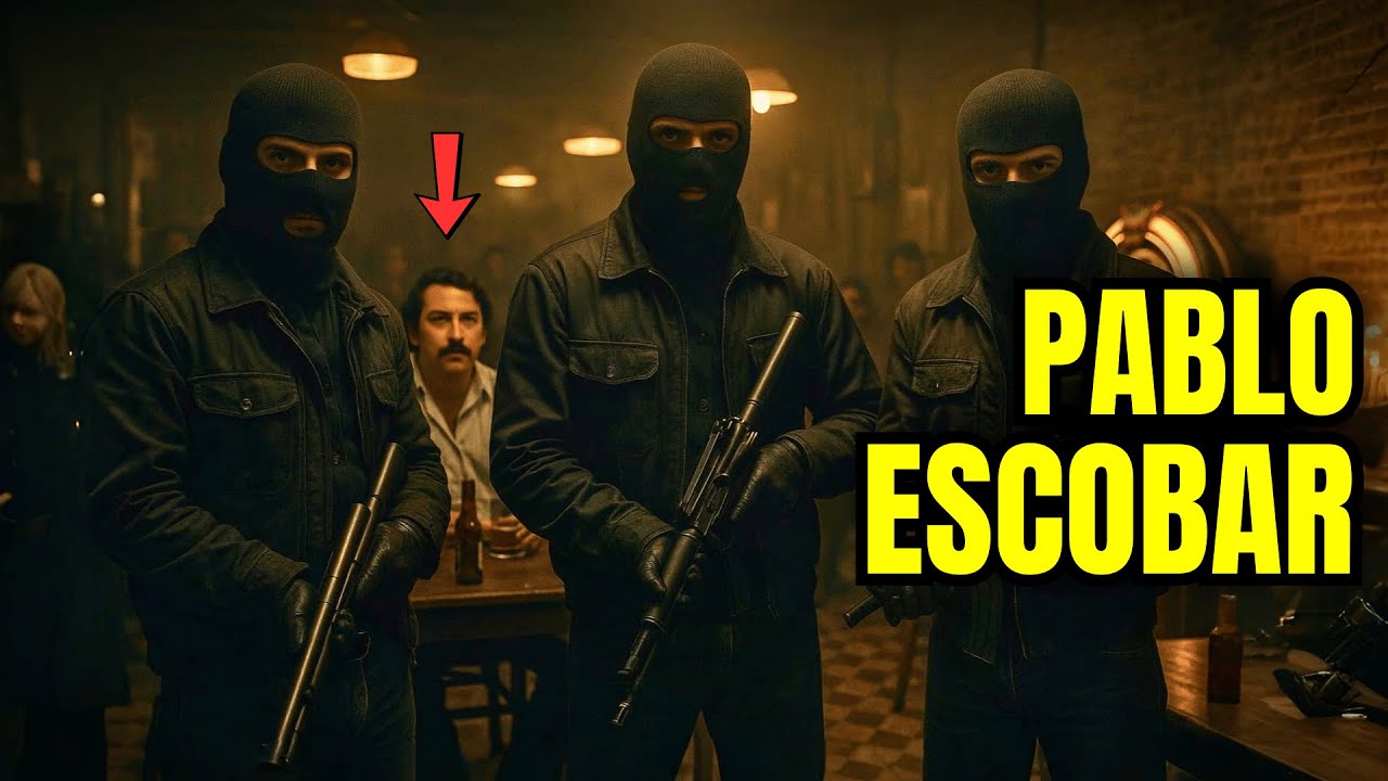 3 DELINCUENTES ASALTAN Una Cantina Sin Imaginar que Pablo ESCOBAR Estaba Dentro — Lo Que Pasó Fue…