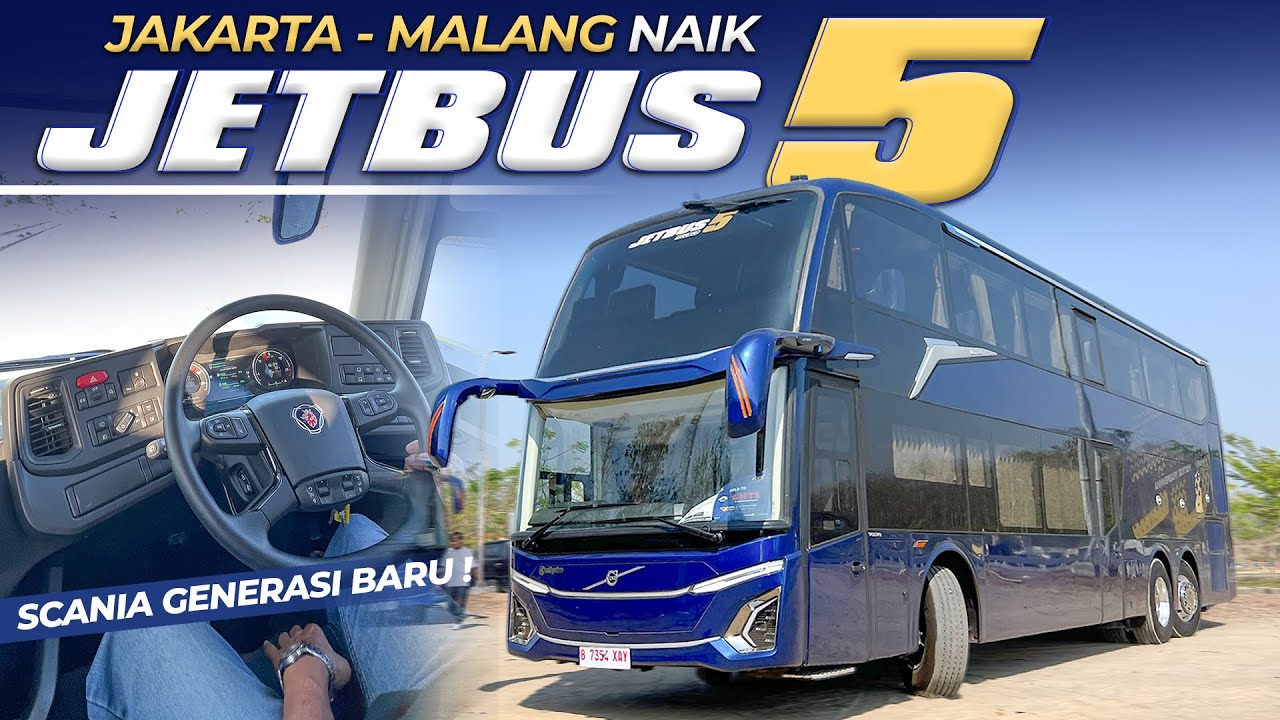 NAIK JETBUS 5 TERNYATA BEGINI RASANYA 😍 Konvoi 6 Unit Menuju Adiputro