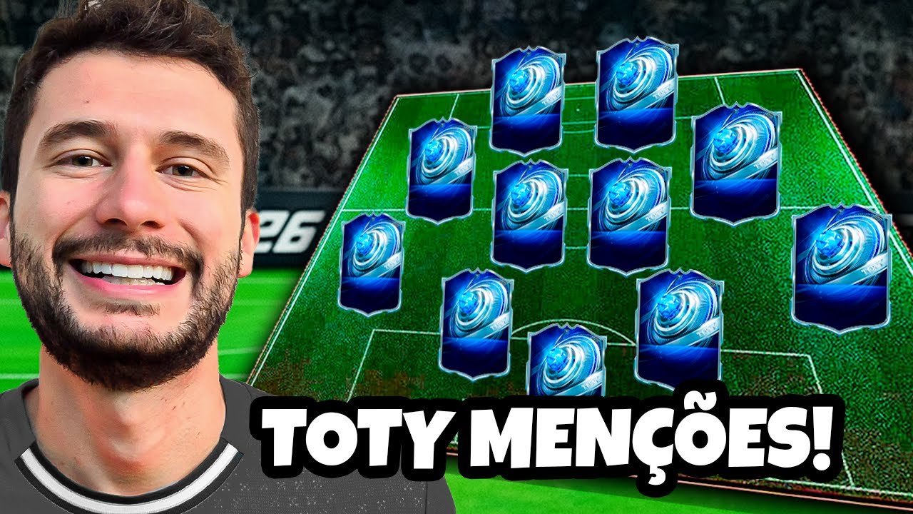 COMPREI UM TIME FULL TOTY MENÇÃO HONROSA!