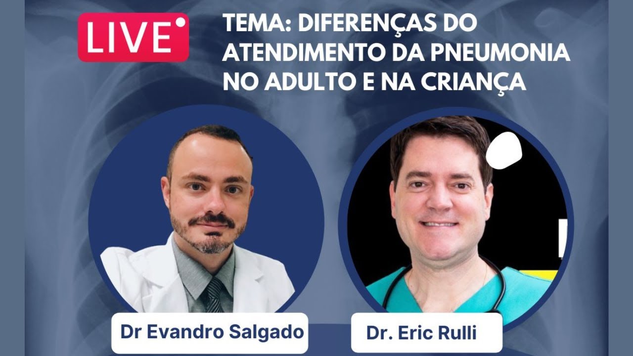 DIFERENÇAS DO ATENDIMENTO DA PNEUMONIA NO ADULTO E NA CRIANÇA