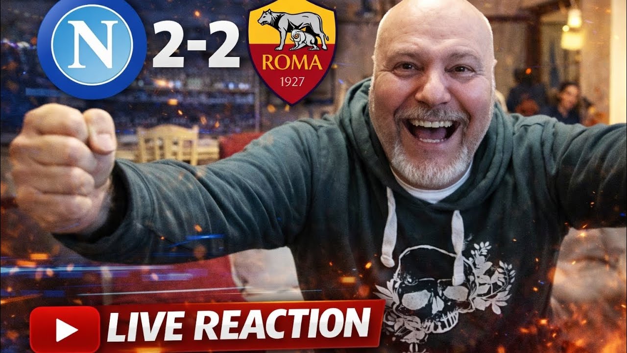 ORGOLIO NAPOLI! 💙 2-2 contro la Roma | Punto PESANTISSIMO per la Champions
