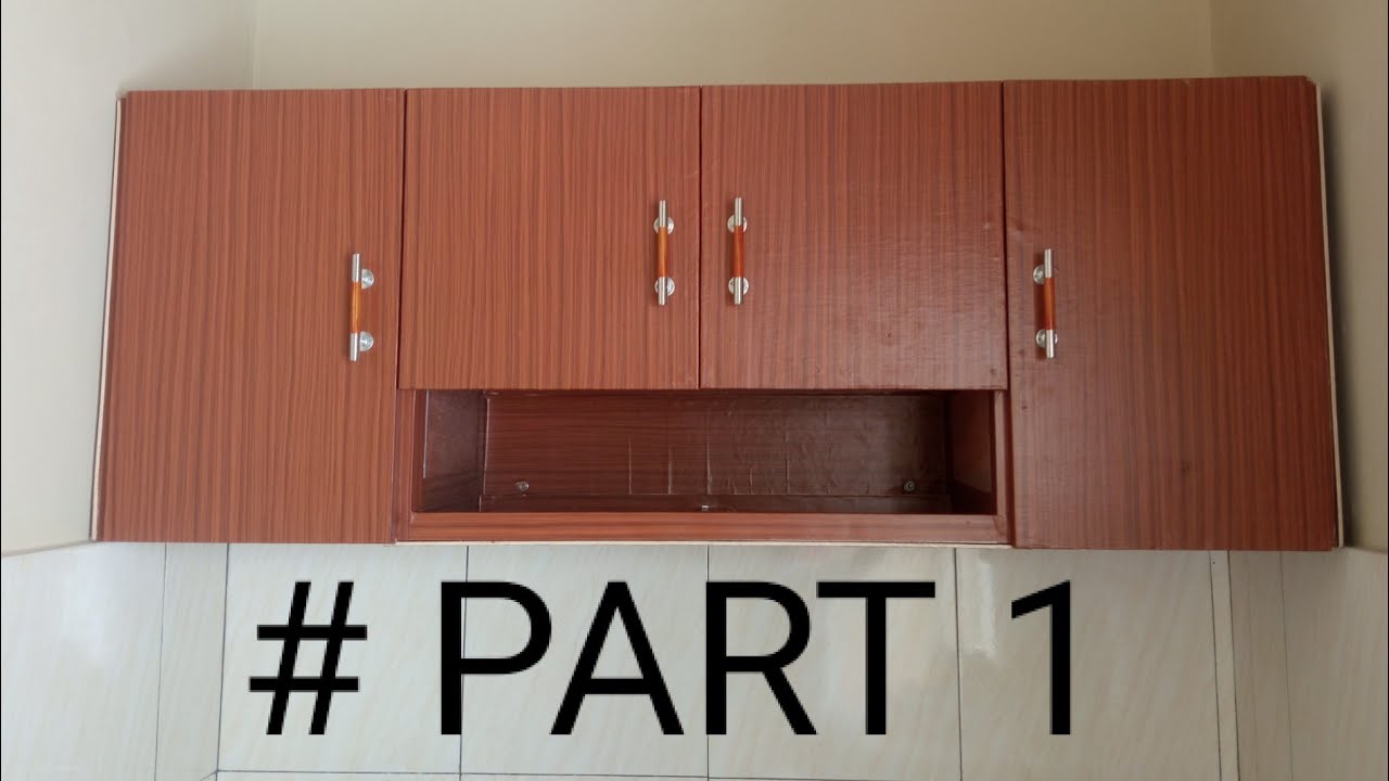 MEMBUAT LEMARI DAPUR /KITCHEN SET DARI BAJA RINGAN #PART 1