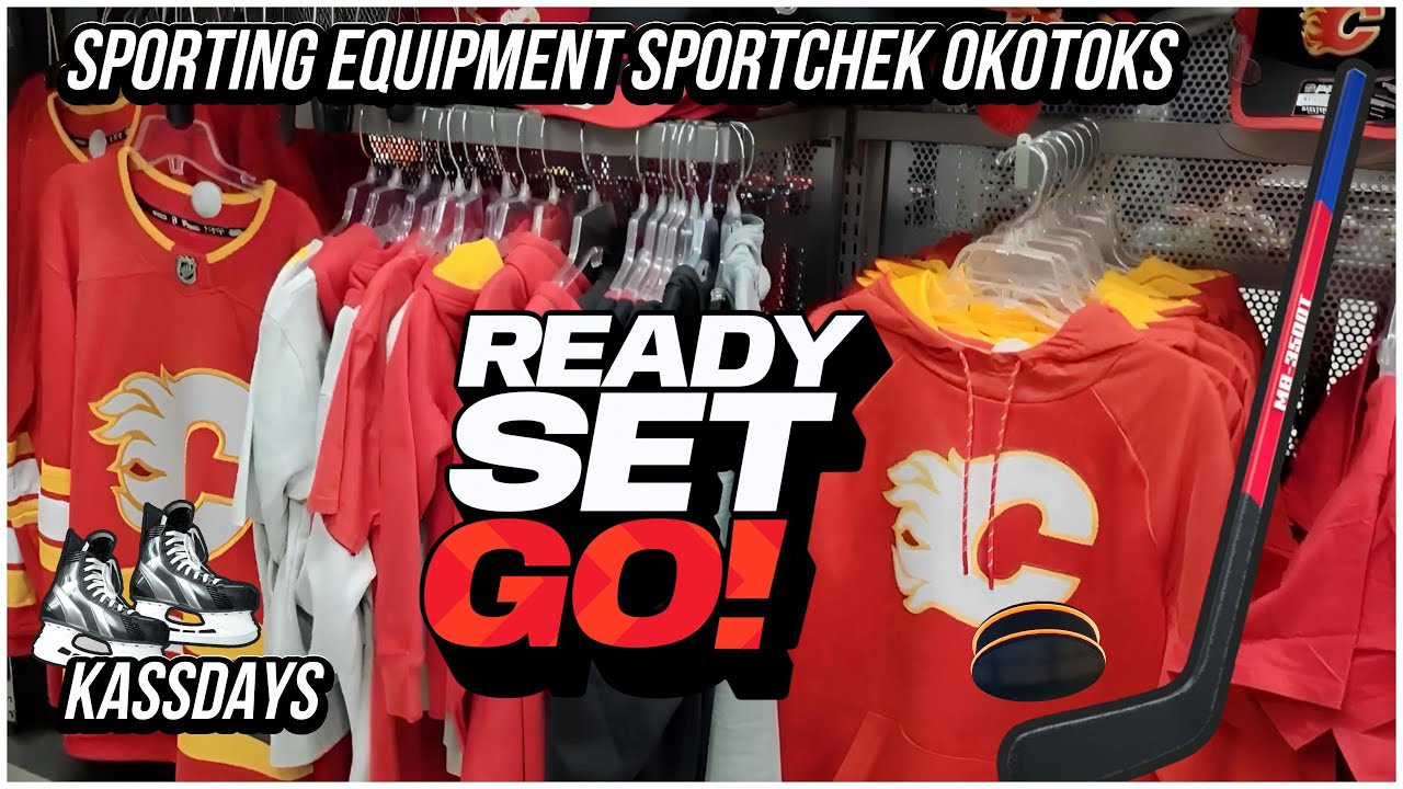 Sport Chek Okotoks Sporting Equipment Tour | Hockey, Bikes & More
