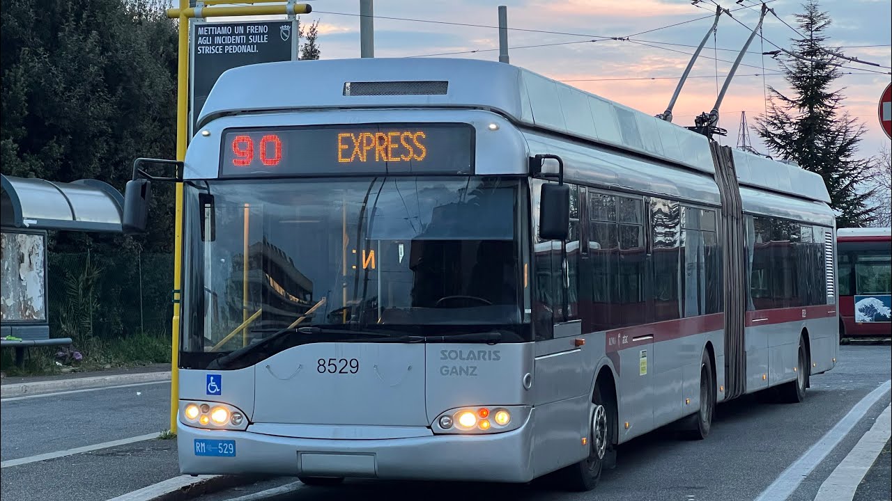 Solaris Ganz-Trollino II 18 (Filobus) | ATAC n.8529