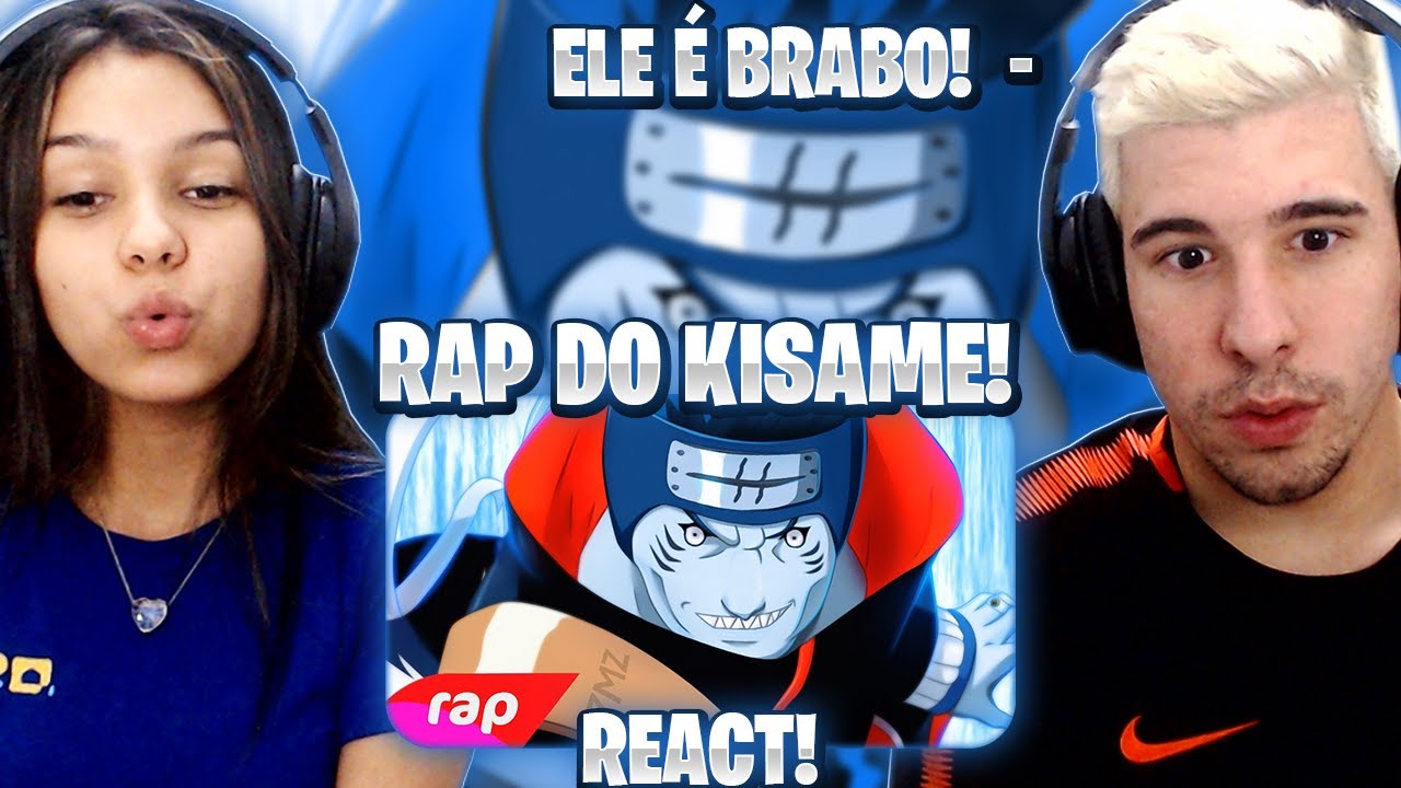 REAGINDO ao Rap do Kisame (Naruto) - UMA BIJUU SEM CAUDA | NERD HITS | 7 Minutoz | REACT EM CASAL