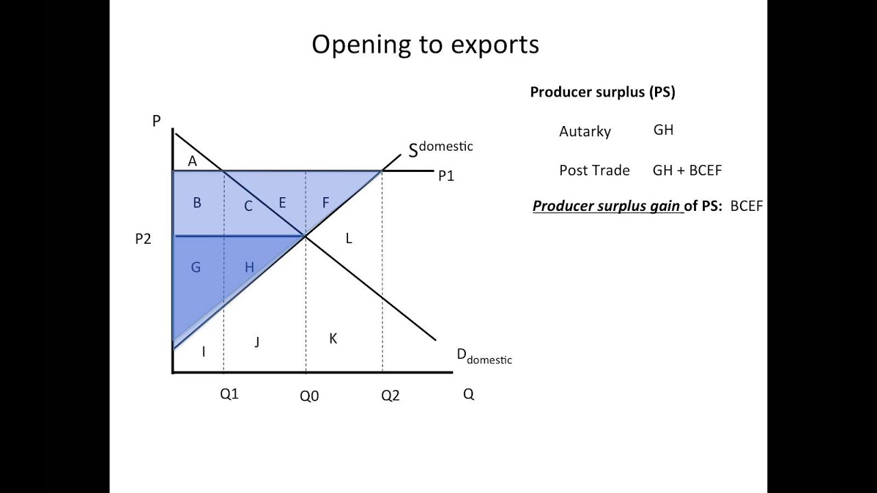 Economic effects of opening to exports