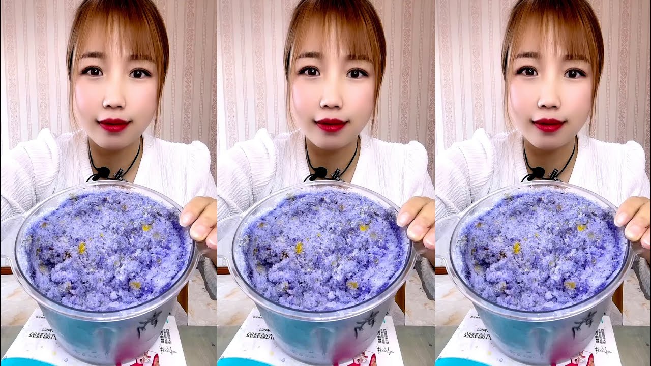 ASMR SHAVED ICE EATING