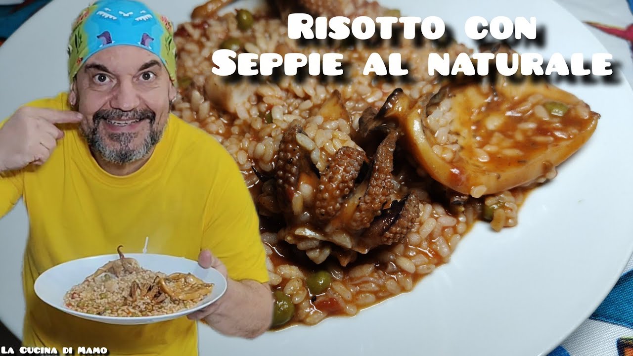 Risotto alle Seppie con uso integrale