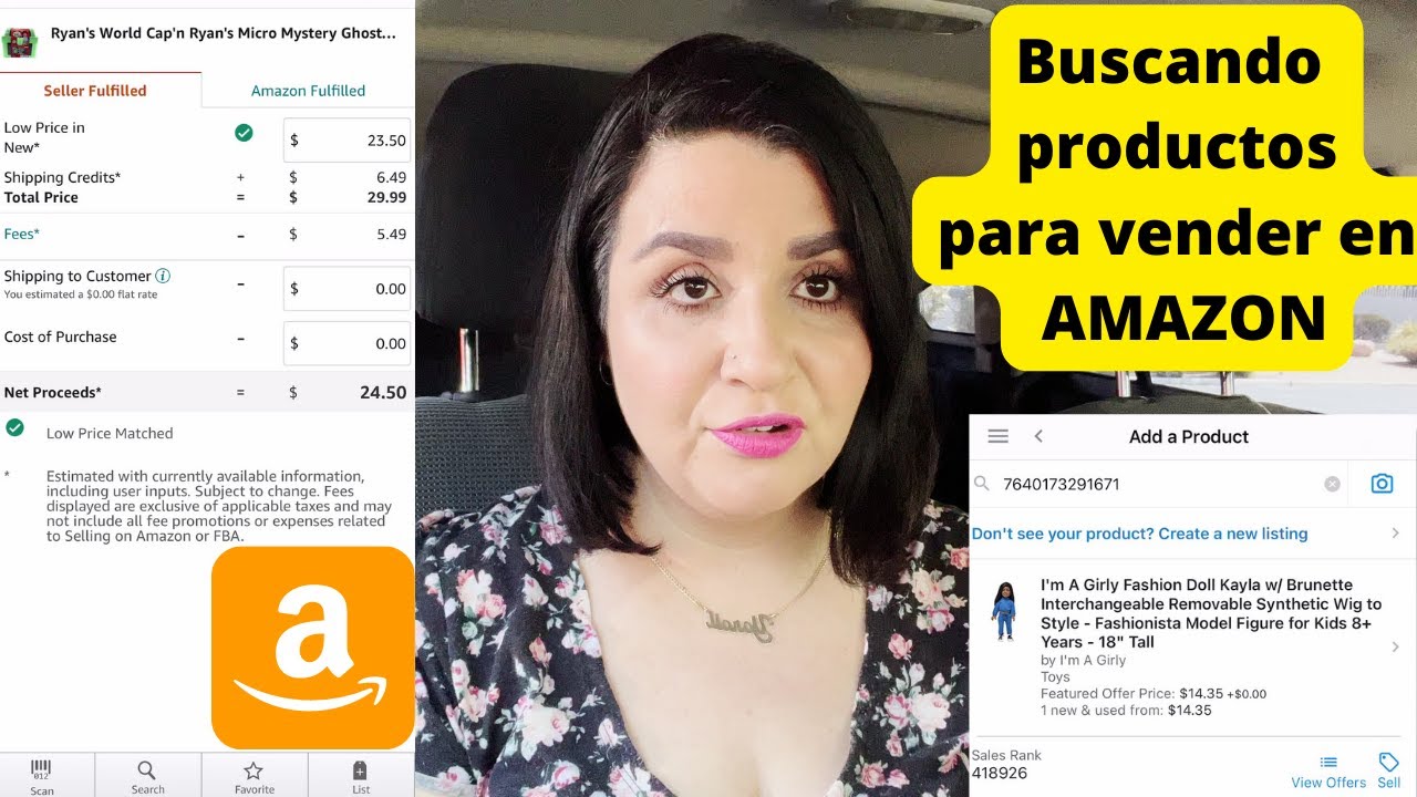 Buscando productos para vender en AMAZON, te muestro como usar el escaner y la calculadora de AMAZON