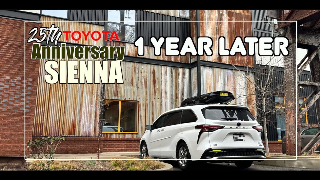 Our 25th Anniversary Toyota Sienna MOD List