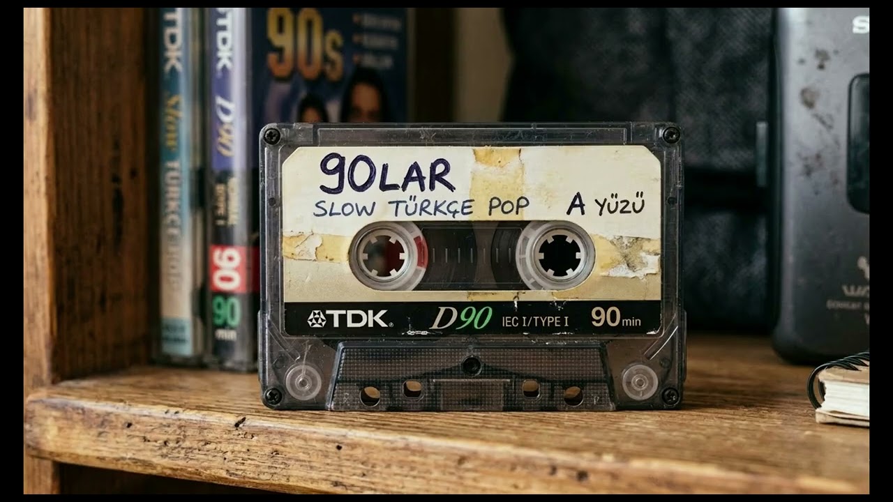 90' LAR T&Uuml;RK&Ccedil;E SLOW POP KASET 1