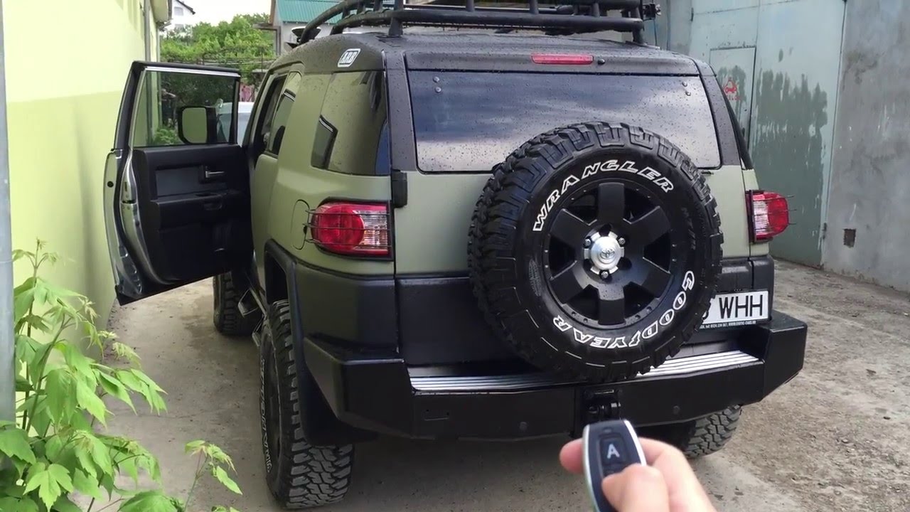 КАК регулировать выхлоп Joomla - заслонка для Toyota FJ Cruiser. Exhaust cutout valve. Звук выхлопа.