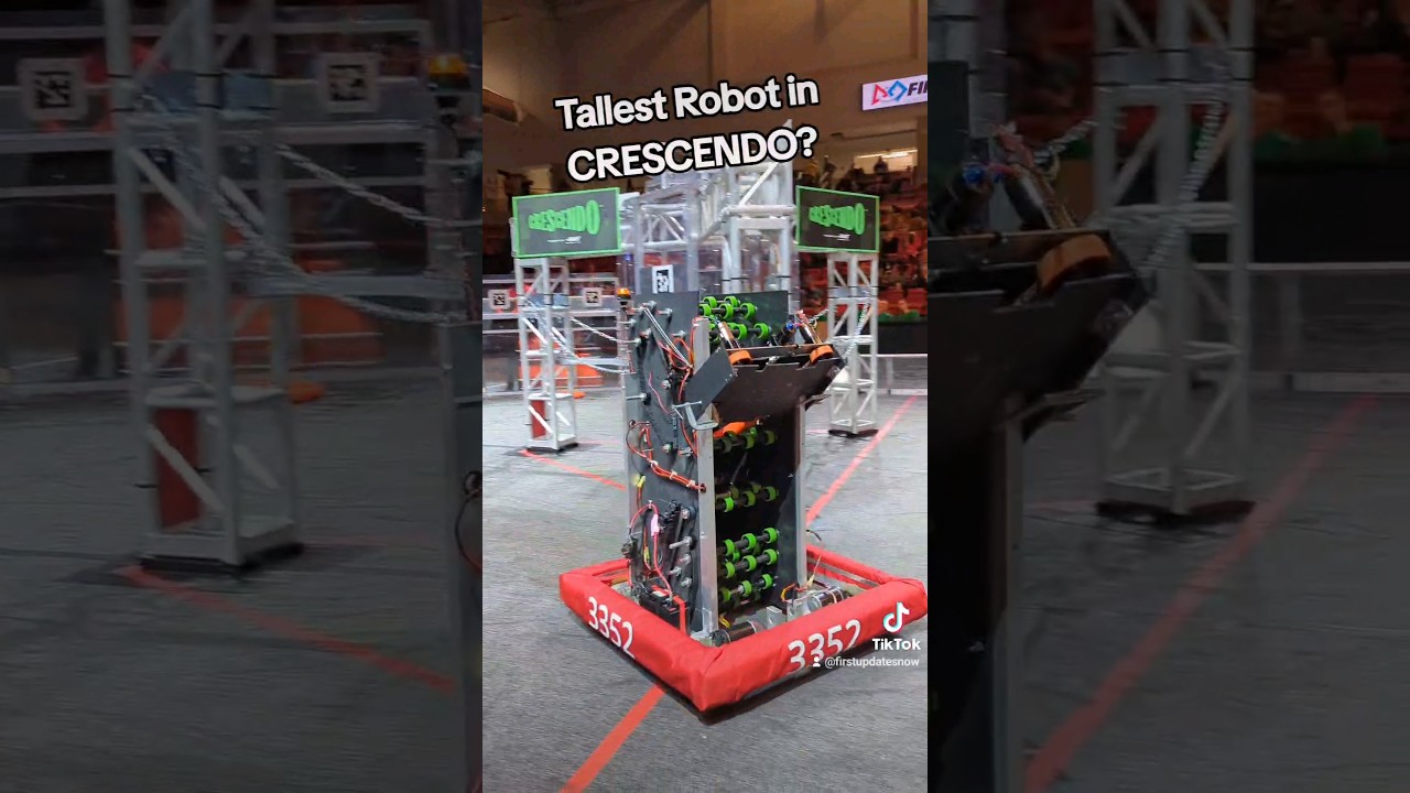 Tallest Robot in FRC CRESCENDO?! #firstrobotics #robotics