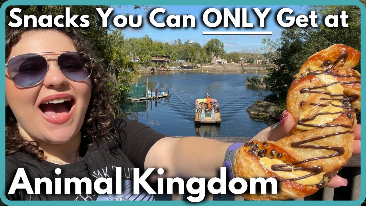 Закуски, которые можно купить ТОЛЬКО в тематическом парке Disney's Animal Kingdom (эксклюзивные з...