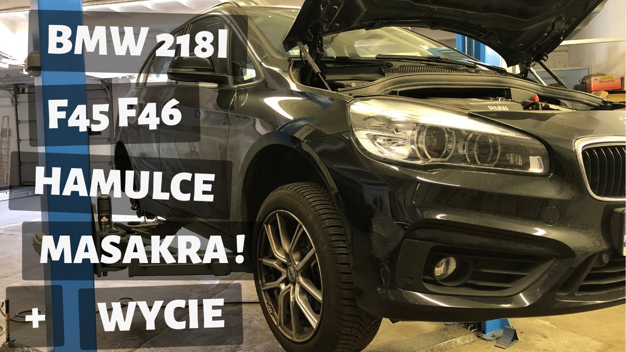 #58 BMW F45 F46  Czy warto oszczędzać na częściach? Ostatnie tchnienie hamulc&oacute;w +  wycie BMW TECH