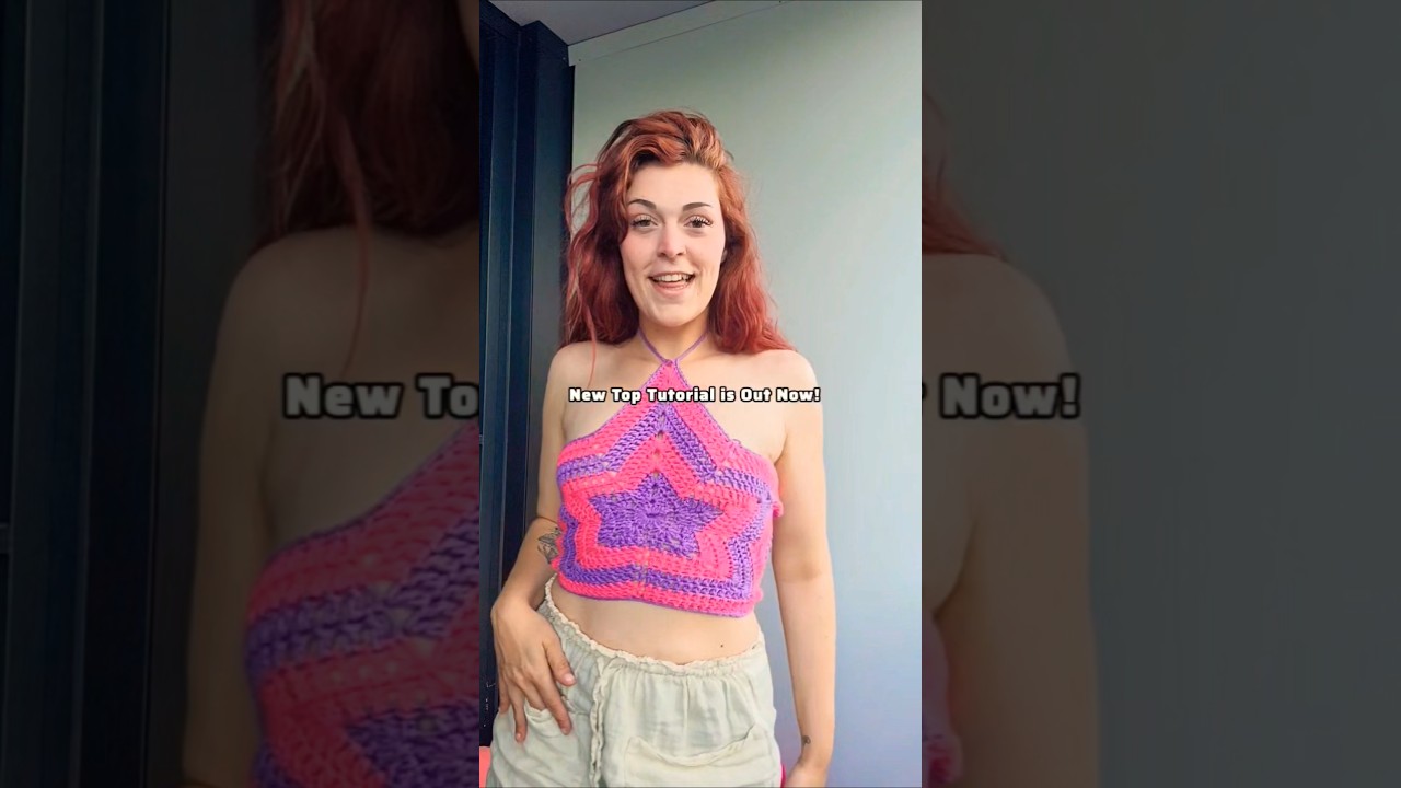 #crochetprojects #crochetpatterns #crochetclothing #crochettutorial #tutorialcrochet #crochettop