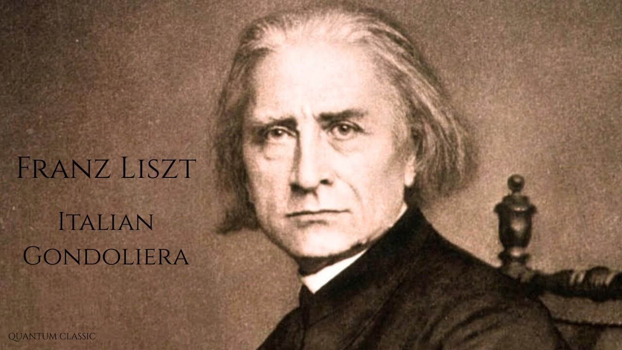 Italian Gondoliera (Gondoliera – Canzone) – Franz Liszt | Romantic Venetian Piano